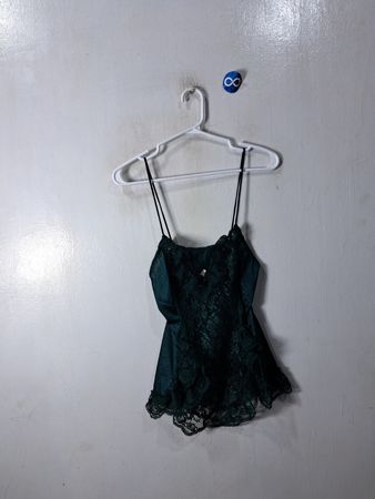 Green Lace Top