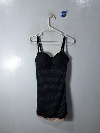 Rampage Black Polka Dot Camisole