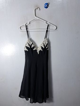 Black Lace Trim Camisole