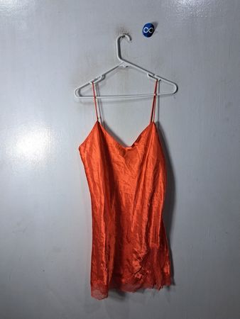 La Senza Orange Satin Cami Top