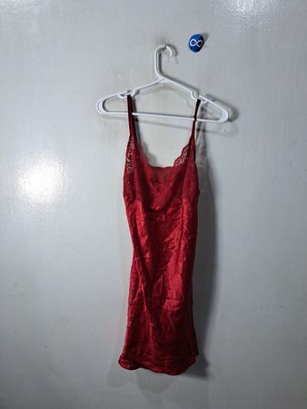 Red Lace Chemise