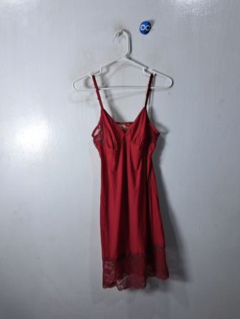 Red Lace Chemise