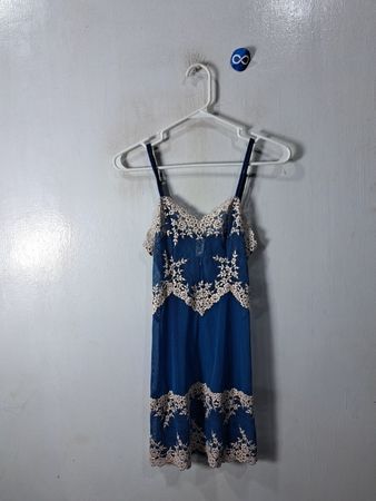 Blue Lace Chemise