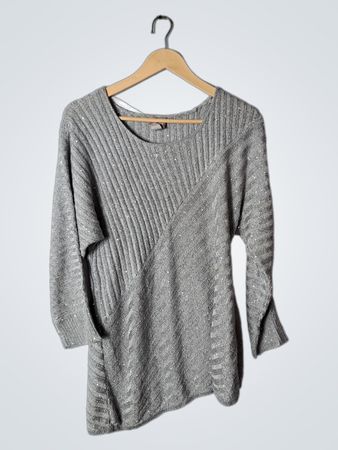Chico's Gray Knit Sweater