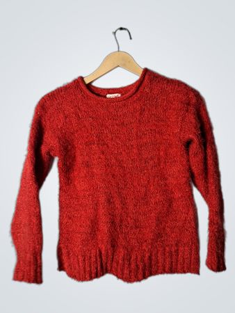 Red Knit Sweater