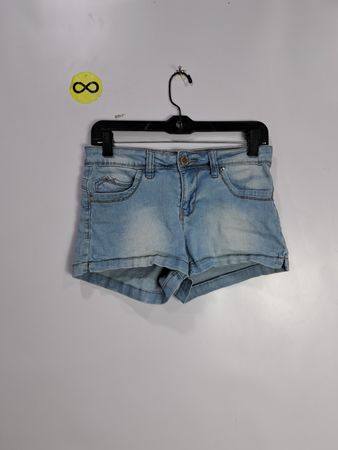 Light Blue Denim Shorts
