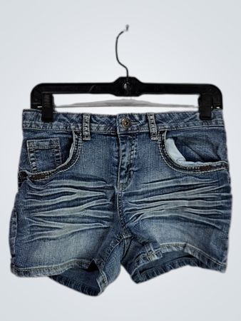 Blue Denim Shorts