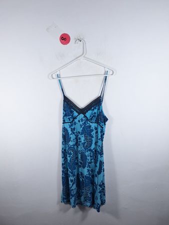 Blue Floral Dress