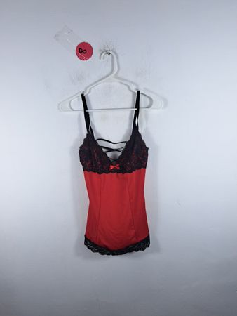 Red Lace Camisole