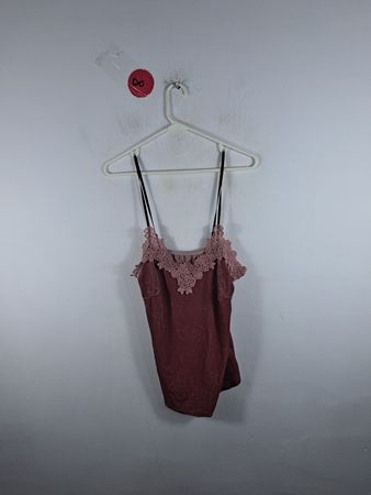 Pink Lace Camisole