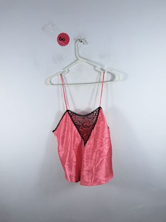 Pink Lace Camisole