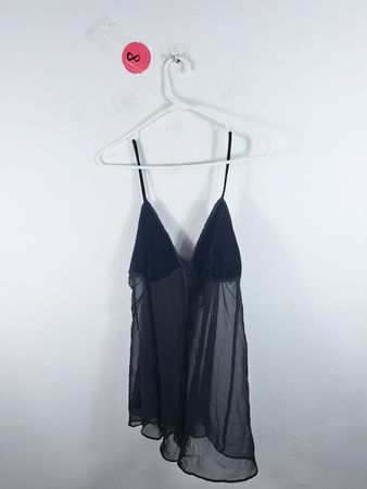 Black Sheer Camisole
