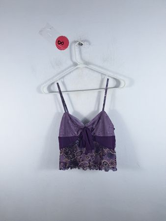 Purple Lace Camisole