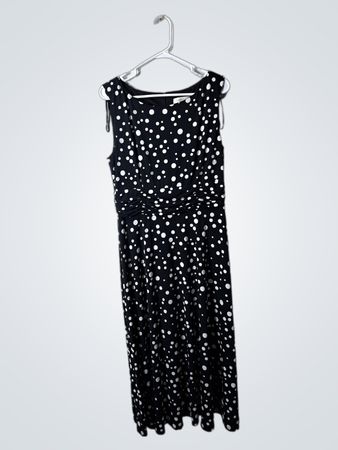Christopher & Banks Polka Dot Sleeveless Dress