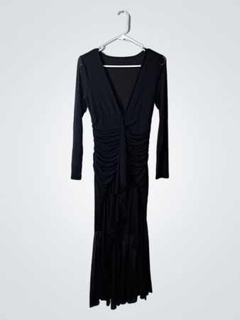 Black Long-Sleeve Dress