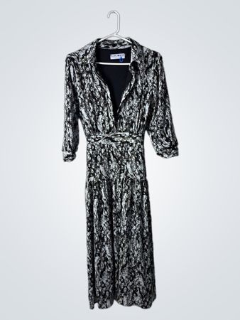 Blanc Et Noir Dress