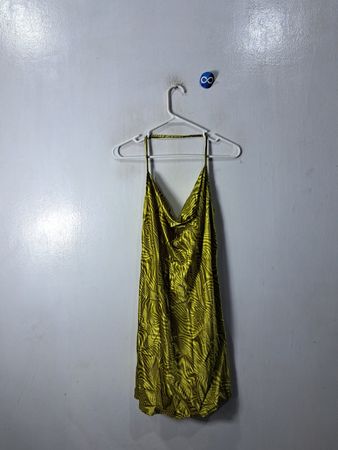 H&M Divided Yellow Cami Dress