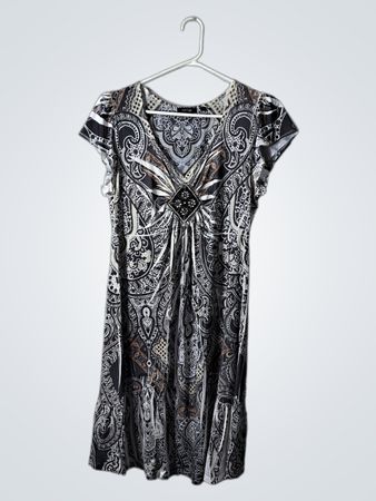 APT.9 Paisley Pattern Dress