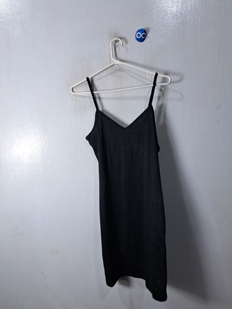 Bisou Bisou Black Slip Dress