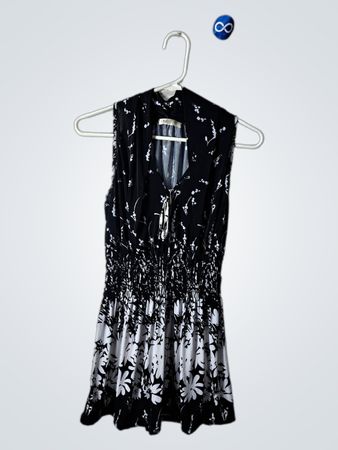 Black Floral Dress