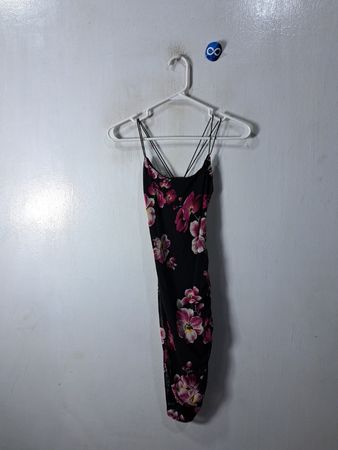 Black Floral Dress