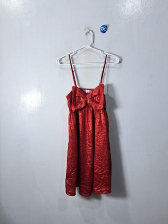 Pink Lily Red Dress
