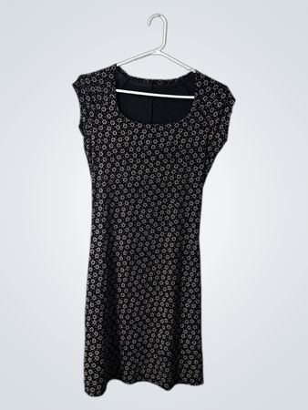 Black Floral Dress