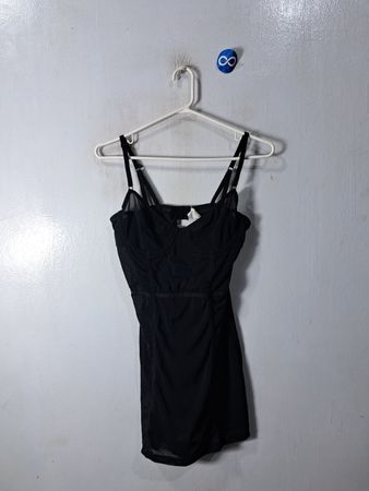 Forever 21 Black Cami Mini Dress