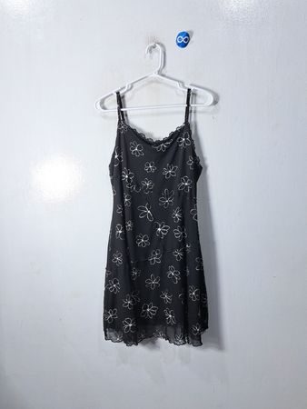 Black Floral Camisole