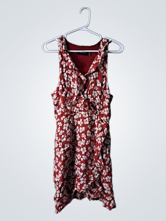 Minkpink Floral Red Dress