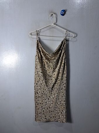 Brown Polka Dot Dress