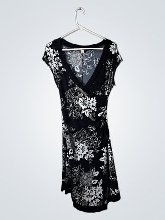 Black Floral Dress
