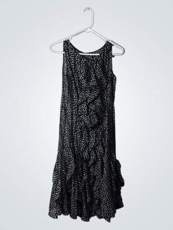 Black and White Polka Dot Dress