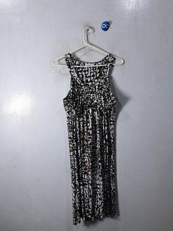 Calvin Klein Printed Midi Dress