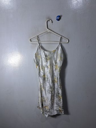 Floral White Dress