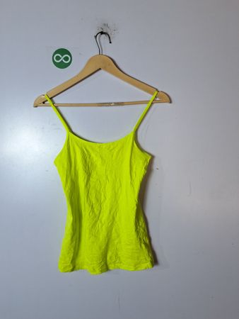 Papaya Neon Green Tank Top