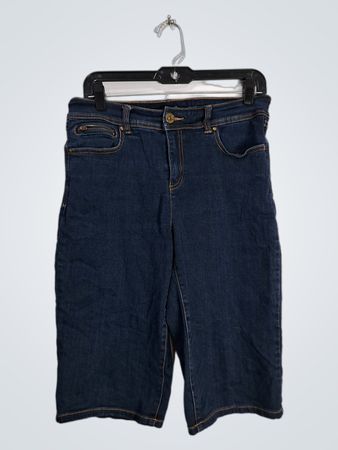 Dark Blue Denim Shorts