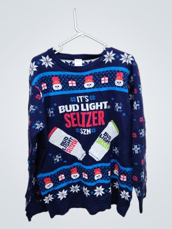 Bud Light Seltzer Christmas Sweater