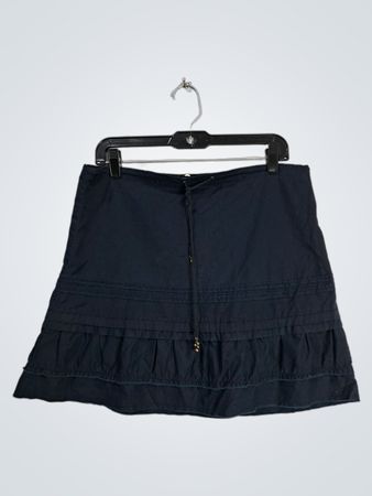 J.Crew Navy Tiered Mini Skirt