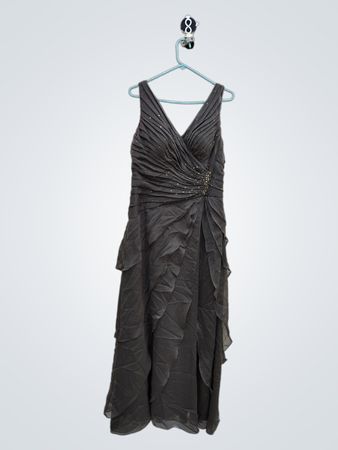 Gray Evening Dress