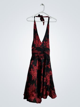 Donna Ricco New York Floral Halter Dress