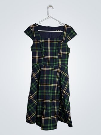PUKAVT Plaid Dress