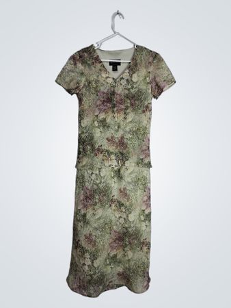 Connected Apparel Floral Dress