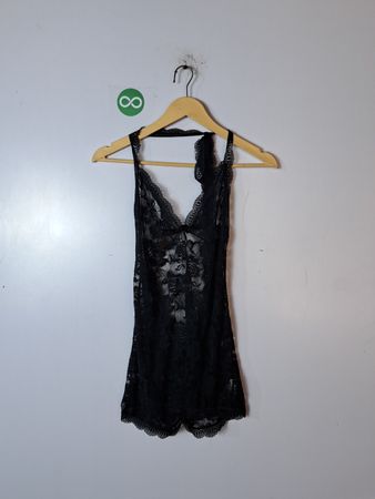 Black Lace Chemise