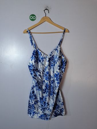 Blue Floral Camisole