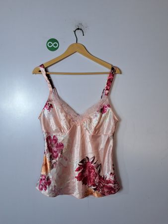 Pink Floral Camisole