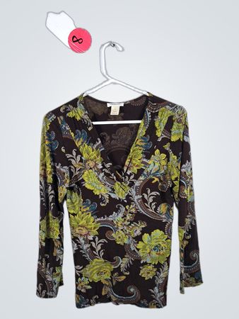 Harold's Floral Long-Sleeve Top