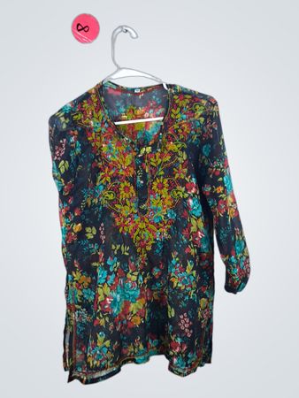Floral Long Sleeve Top