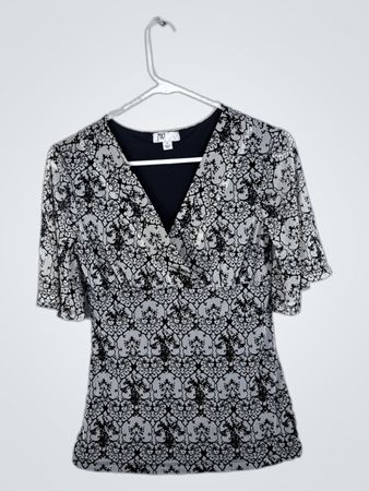 J.May Floral Pattern Top