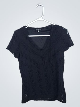 Black Lace Top